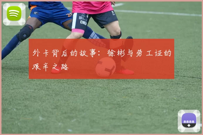 外卡背后的故事：徐彬与劳工证的艰辛之路